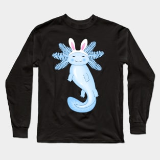 Happy Easter Axolotl Long Sleeve T-Shirt